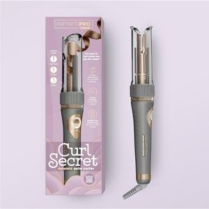 NEW INFINITIPRO by CONAIR Curl Secret, Automatic Curling Iron with Dual Voltage